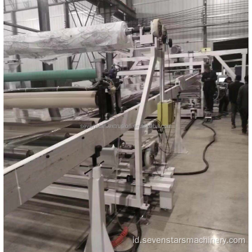 2mm PC Polycarbonate Sheet Extrusion Production Line Making